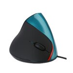 Jsy - 12 5 keys usb wired souris verticale souris ergonomique souris optique de poignet ergonomique (bleu) ...