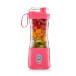 Juice de jus de fruits lectrique  6 lame (rouge rose)