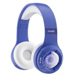 Ke25 rgb light casque st�r�o sans fil bluetooth pour musique (bleu)