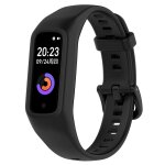 Pour keep band b2 bracelet de montre en silicone int�gr� de couleur unie (noir)
