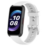 Pour keep band b4 bracelet de montre en silicone  surface brillante de 16 mm (blanc)