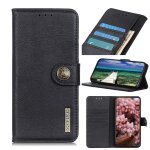 Khazneh coverhide texture horizontal flip cuir coffret avec porte - cartes et portefeuille pour iphone ...