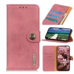 Khazneh texture de cowhide texture horizontale flip cuir coating avec porte - cartes et portefeuille ...
