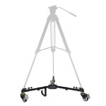 Kingjoy vx - 600d base de poulie de tr�pied de roue de pied de cam�ra d appareil - photo d alliage d ...