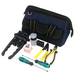 Kit d'outils pour fiber optique yh - g10 10 en 1, couteau  cble tk - s6 et kit de dnudage