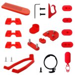 Kit de pièces de rechange pour trottinette xiaomi m365 / m365 pro (rouge) Kit de pièces de rechange pour trottinette xiaomi m365 / m365 pro (rouge)