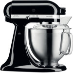 Kitchenaid artisan 5ksm185pseob onyx schwarz
