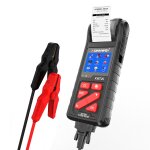 Konnwei kw720 car 3, 2 pouces tester de batterie en plomb 6v - 24v avec imprimante