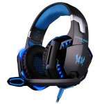 Kotion chaque g2000 sur - oreille jeu gaming casque casque couteur bandeau avec micro basse stro led ...