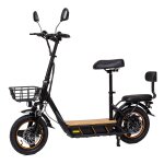 Kukirin c1 pro 500w 48v 26ah scooter tout - terrain lectrique avec pneus 14 pouces et sige arrire, ...