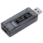 Kws - v21 qc2. 0 d�tecteur de charge de la tension de courant usb, multim�tre, compteur de capacit� de ...