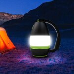 L001 5w chargement usb lampe de camping  la main  la main avec fonction de banque d'alimentation (vert) ...