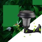 Lampe anti - moustique murale  nergie solaire