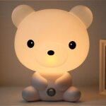 Lampes de chambre de b�b� veilleuse de bande dessin�e animaux de compagnie pvc plastique sommeil led ...