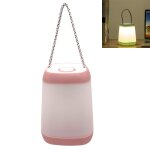 Lampe de chevet portative de protection des yeux d'allaitement pour b�b�, style: chargement usb (rose) ...