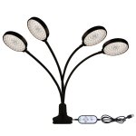 Lampe de croissance de plante led usb coup de contrle de la tlcommande tanche spectral plein spectral ...