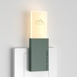 Lampe murale intelligente veilleuses mini maison anti - insectes répulsif de souris (vert) Lampe murale intelligente veilleuses mini maison anti - insectes répulsif de souris (vert)
