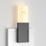 Lampe murale intelligente veilleuses mini maison insectifuge répulsif souris (noir) Lampe murale intelligente veilleuses mini maison insectifuge répulsif souris (noir)