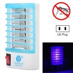 Lampe de nuit efficace de tueur de moustique de la lumière bleue 4 - led, prise des usa, ac110v Lampe de nuit efficace de tueur de moustique de la lumière bleue 4 - led, prise des usa, ac110v