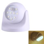Lampe de sécurité de détecteur de mouvement pir à lumière blanche mm3w1 3w, 9 led 240 lm 6000k rotation ... Lampe de sécurité de détecteur de mouvement pir à lumière blanche mm3w1 3w, 9 led 240 lm 6000k rotation ...