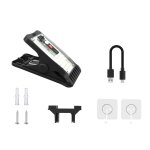 Lampe solaire ext�rieure � pince led lampe de jardin de cour applique murale � induction humaine lumi�re ...