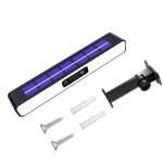 Lampe solaire � rafale rouge et bleue, feux de signalisation de construction, d�coration de jardin, applique ...