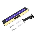 Lampe solaire � rafale rouge et bleue, feux de signalisation de construction, d�coration de jardin, applique ...