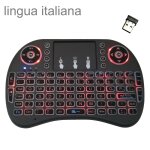 Langue de support: italie i8 air mouse clavier rétroéclairé sans fil avec pavé tactile pour android tv ... Langue de support: italie i8 air mouse clavier rétroéclairé sans fil avec pavé tactile pour android tv ...