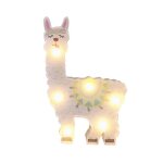 Lanterne peinte à led alpaga veilleuse décoration de vacances chambre posant style lumière (langue blanche) ... Lanterne peinte à led alpaga veilleuse décoration de vacances chambre posant style lumière (langue blanche) ...