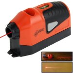 Laser de niveau droit (orange) Laser de niveau droit (orange)