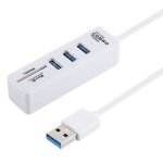 Lecteur de cartes tf / sd 2 en 1 + 3 x convertisseur de ports usb 3. 0 vers hub usb 3. 0, longueur du ...