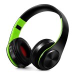 Lecteur stéréo pliable bluetooth headset bluetooth mp3, support 32 go de carte tf et 3, 5mm aux (vert ... Lecteur stéréo pliable bluetooth headset bluetooth mp3, support 32 go de carte tf et 3, 5mm aux (vert ...