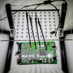 Led bdm cadre led cadre de support de plaque d immatriculation bdm ecu avec 4 stylets de sonde ecu modifi ...