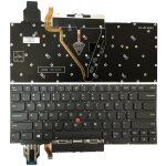 Pour lenovo thinkpad x1 yoga 4th gen 20qf us version clavier d'ordinateur portable r�tro - �clair� avec ...