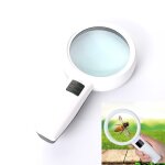 Lentille haute dfinition portable avec lecture de lumire led et loupe d'entretien pour les personnes ...