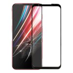 Lentille en verre ext�rieur � l'�cran avant pour la magie rouge zte nubia 5g nx659j (noir)