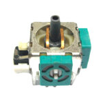 Levier de commande de manette de version oem (arbre pais) 3d vert pour xbox / ps2