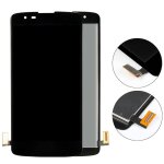 Pour lg k8 (2016) cran lcd et numriseur assemblage complet avec cadre (noir)