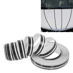 Ligne de ruban de bande d�corative auto - adh�sive de voiture de 12mm � 9. 8m (noir)