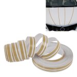 Ligne de ruban de bande d�corative auto - adh�sive de voiture de 12mm � de 9. 8m (or)