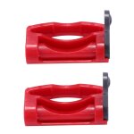 Lot de 2 loquets de retenue pour aspirateur dyson v7 / v8 / v10 / v11 / v15 (corps principal rouge + ...