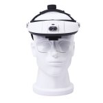La loupe de lecture et de rparation des personnes ges avec 2 lampes led loupe hd monte sur la tte ...