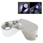 Loupe en verre avec loupe avec 3 lampes à del pour la détection des devises et l identification des bijoux ... Loupe en verre avec loupe avec 3 lampes à del pour la détection des devises et l identification des bijoux ...