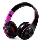 Ltt660 stereo bluetooth casque bluetooth mp3, support 32 go de carte tf et 3, 5 mm aux aux (rose noire) ... Ltt660 stereo bluetooth casque bluetooth mp3, support 32 go de carte tf et 3, 5 mm aux aux (rose noire) ...