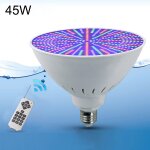 Lumi�re sous - marine d'ampoule de piscine � led en plastique abs, couleur de la lumi�re: t�l�commande ...