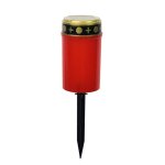 Lumière de tombe à induction solaire, bougie d'extérieur à led étanche, spécification: avec clous de ... Lumière de tombe à induction solaire, bougie d'extérieur à led étanche, spécification: avec clous de ...