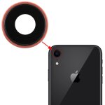 Lunette arri�re pour appareil photo avec cache - objectif pour iphone xr (or rose)