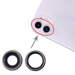Lunette de cam�ra arri�re 2 pcs avec cache d'objectif pour iphone 11