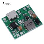 M - ty01 3 pièces 3. 7v 18650 module de convertisseur de tension de suralimentation réglable de batterie ... M - ty01 3 pièces 3. 7v 18650 module de convertisseur de tension de suralimentation réglable de batterie ...