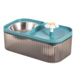 Machine � eau d'alimentation, mangeoire automatique pour chat et chien, chauffe - eau, bol d'alimentation ...